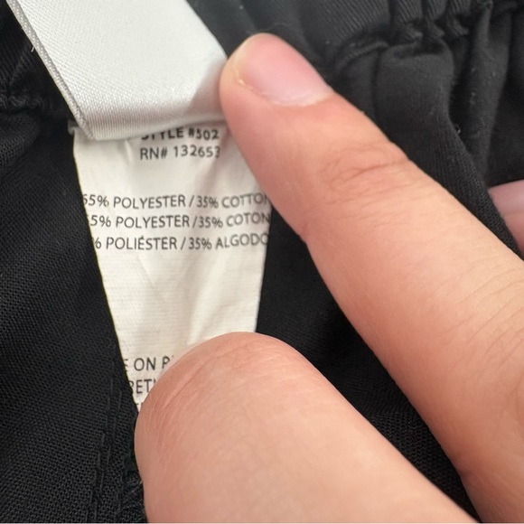 Wonder Wink Black Scrub Set Medium - Picture 4 of 7